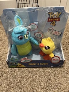 True Talkers Interactive Bunny and Ducky, Disney Pixar Toy Story (New) - Picture 1 of 3