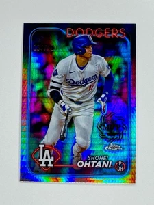 2024 Topps Chrome - Shohei Ohtani #1 Prism Refractor /150 Stamped 2024 MVP - Bild 1 von 2