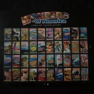 2006 Wonders of America Sc 4072a full mint sheet of 40 different designs - Picture 1 of 2