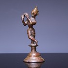 Indian Bronze Statue of Hindu Deity Lord Krishna - 18/19th. Century