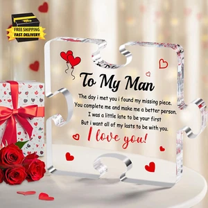 Mens Valentines Day Gifts for Him Anniversary Birthday Gifts for Men Husband Boy - Picture 1 of 7