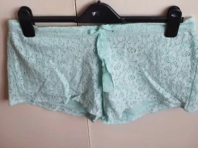 Love Josephine for La Redoute Mint Green Lace Shorts 14-16 - Image 1 of 4