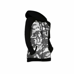 Niñas Niños Gris Negro Camuflaje Ejército Chaqueta Sudadera con Capucha Jerséis Sudaderas con Capucha Edad 3-16 - Imagen 1 de 3