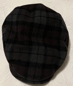 Wigens Swedish Plaid Contemporary Cap- 100% Pure New Wool - Picture 1 of 5