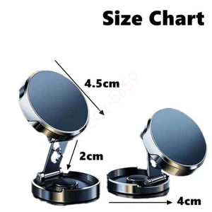 Magnetic Dashboard Windshield Rotation Phone Holder Dash Car Mount Stand AU - Picture 1 of 5