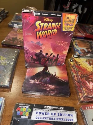Strange World Steelbook (4K / Blu-ray ) NEW (Sealed)-Free Box Shipping - Image 1 of 2