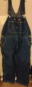 Mono Dickies para Hombres 36x32 Azul Denim Jeans Ropa de Trabajo Carpintero Hammer Loop - Imagen 1 de 14