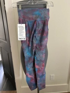 lululemon HR tight leggings 25 leg Pockets size 2 NEW/W/T HZAM - Picture 1 of 4