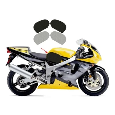 Almohadilla antideslizante para tanque de combustible empuñadura lateral de tracción de rodilla para Suzuki GSXR1000 2001-2002 Foto 1 de 4