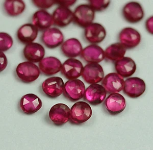 1RUBÍ BRILLANTE (VS) 2mm Redondo! - Imagen 1 de 1