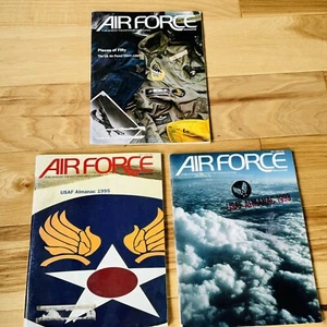 Lot of 3 US AIR FORCE Magazine USAF Almanac 1993, 1995, 1997 - Picture 1 of 9