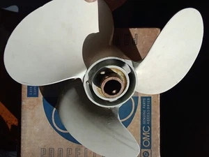 OMC Johnson Evinrude Brp 378039 307431 Propeller 10X12 10 X 12 60-90hp 1960-1968 - Picture 1 of 3