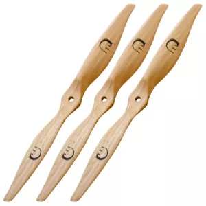 XOAR PJN 10x7 (3) RC Electric Model Airplane Propeller 10 Inch Wood Prop - Picture 1 of 3
