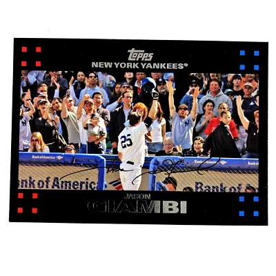 Jason Giambi 2007 Topps Card #120 MLB New York Yankees - Image 1 of 2
