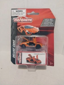 Majorette Deluxe Cars Lamborghini Sian FKP 37 Orange Diecast Car - Picture 1 of 5