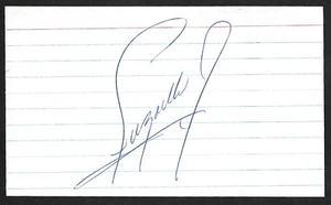 Fuzzy Zoeller ( 19 Tour Wins ) 1979 Masters  SIGNED AUTOGRAPH AUTO 3x5 INDEX COA - Picture 1 of 1