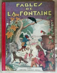 Choix de Fables de La FONTAINE ill J J GRANDVILLE éd Librairie Garnier 1930 - Picture 1 of 5