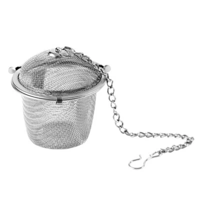 Stainless Steel Cage Strainer Mesh Filter Cooking Infuser Wire Mesh Infuser - Image 1 of 4