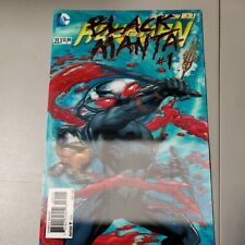 Aquaman #23.1 DC New 52 Lenticular Cover Black Manta Villains Month