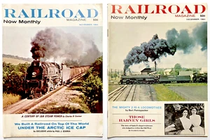 Lot of 5 Railroad Magazine: Nov, Dec 1964, Jan, Feb, Apr 1965, Vol 76 #1,2,3,4,6 - Bild 1 von 11