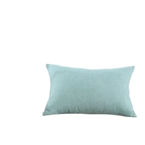 Linen Pillow Simple Sofa Pillows Office Home decor - Picture 1 of 11