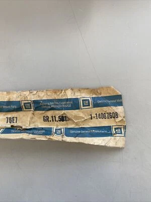 84-86 CORVETTE FRONT SEAT ADJUSTER CABLE. NOS GM #14067608. DISCONTINUED PART. - Image 1 of 2