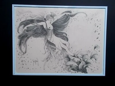  Lithographie de Francis de Lassus Saint Geniés  " A Main Nue " - Photo 1/2