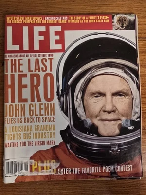 LIFE Magazine October 1998 John Glenn The Last Hero Flies Us Back to Space - Image 1 of 2