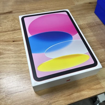 ORIGINAL BOX iPad PINK (A16) 11thGEN 128 GB A3354 WIFI + ORIGINAL Charger ONLY - Image 1 of 2