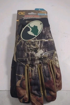 CLC Timberline Mossy Oak camo gloves #ML125L - flex grip, cold weather insulated - Image 1 of 3