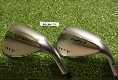 Cleveland RTZ ZipCore Tour Satin 54/58* 10* Sand/Lob Wedge Set DG Steel Mint - Image 1 of 4