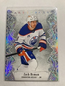 Artefactos 2025-26 Platinum Sparkle #109 Zach Hyman 99/99 - Imagen 1 de 2
