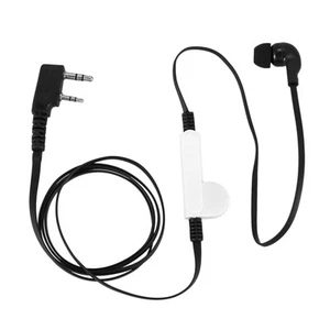 2 Pin Noodle Earbud Headphone K Plug Earpiece Headset For Uv5R -888S1885 - Zdjęcie 1 z 10