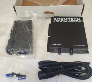 Roemtech PMA245H Plenum Mixer Amplifier 45W Stereo Amp for Classroom Audio - Picture 1 of 7