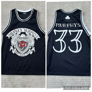Dropkick Murphys Trikot Herren Large 2013 schwarz ärmellos Basketball Tank Top #33 - Bild 1 von 7