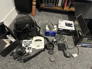 Samsung NX100 14.6MP Mirrorless Camera w/ 20-50mm Lens, Flash, 4GB SD Card - Picture 1 of 12