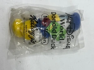 VTG Kelloggs Disney Mini Bean Donald Duck Plush Brand New Sealed - Picture 1 of 4