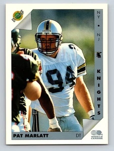 1992 Ultimate World League of American Football - Pat Marlatt #96 - Picture 1 of 2