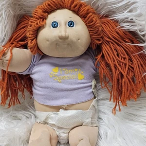 Vintage Cabbage Patch Kids 1985 Coleco Appalachian Puppe Mädchen rote Haare blaue Augen - Bild 1 von 19