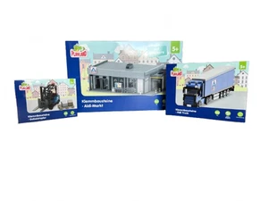 Playland Aldi Klemmbausteine Filiale Shop + Truck + Gabelstapler 3er SetNEU  OVP - Bild 1 von 7