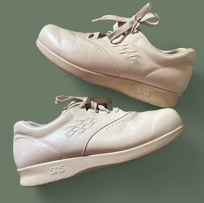 Zapatillas Mujer SAS GrandmaCore Estilo de Vida Vintage Ambiente Talla 7.5 WW Color Hueso Foto 1 de 4