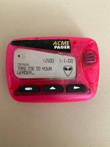 Imán de refrigerador Acme 1998 buscapersonas con sonido. Trabajar con baterías - Imagen 1 de 2