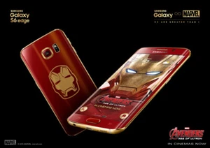 Samsung Galaxy S6 Edge Limited Edition IRONMAN 64GB ASIAN VERSION Avengers RARE - Bild 1 von 2