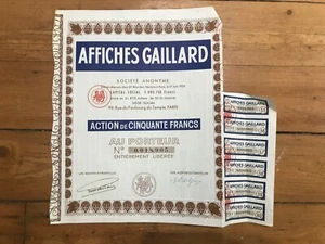 AFFICHES GAILLARD (I) - Picture 1 of 1