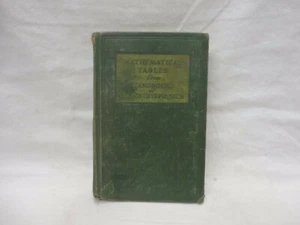 Mathematical Tables 10th Edition 1954 loc.010 - Picture 1 of 7