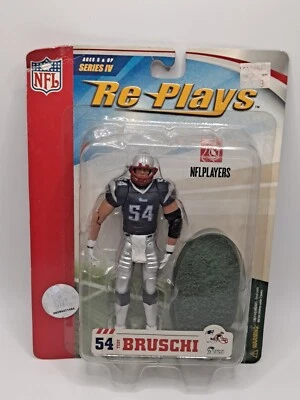 NFL Fútbol Tedy Bruschi Re-Plays Serie 4 New England Patriots Figura 2007 Foto 1 de 4