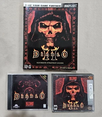 Diablo II 2 y juegos CD-ROM originales para PC con guía de estrategia definitiva Foto 1 de 4