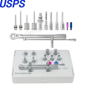 US Implant Universal Prosthetic Bone Profiler Kit Screw Drivers Hiossen OSSTEM - Picture 1 of 11