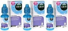 Blink Intensive Tears Soothing Eye Drops Irritated Tired Dryness Relief 10ml x3