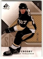 2007-08 SP Game Used Gold Sidney Crosby /100 #23 Pittsburgh Penguins